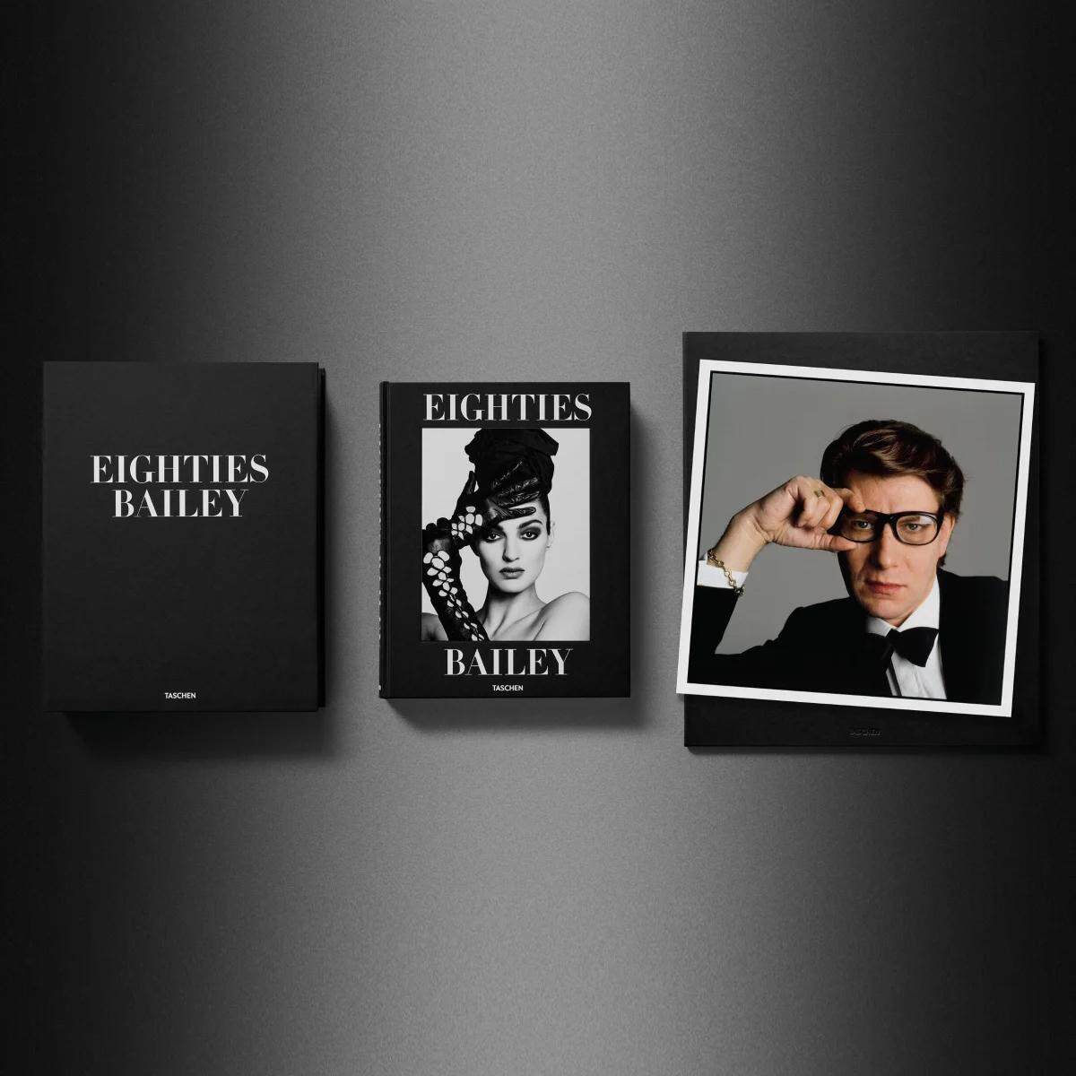 【预售】【TASCHEN限量版】大卫·贝利：时尚1980s No.1–100 伊夫圣罗兰1981 David Bailey. Eighties. 原版英文摄影集