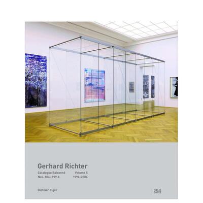 【预售】格哈德·里希特作品集（卷五） Gerhard Richter Catalogue Raisonné. Volume 5 原版英文艺术画册画集 善本图书