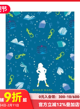 【预售】Matilda 玛蒂尔达 Roald Dahl 英文原版儿童故事阅读章节书