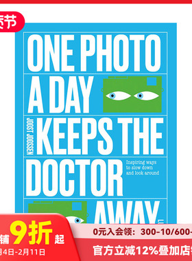 【预售】一天一照片 远离医生 One Photo a Day Keeps the Doctor Away 进口原版英文摄影作品艺术 善本图书