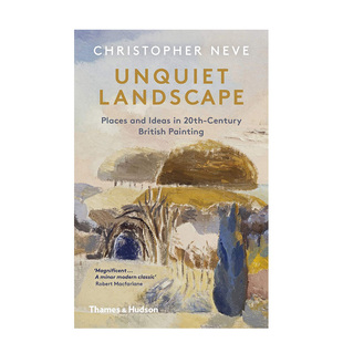 Unquiet Landscape 地点与理念 现货 英文原版 20世纪英国绘画中 T&H 风景 不平静