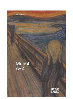 【现货】爱德华·蒙克 A - Z Edvard Munch A - Z 原版英文艺术画册画集