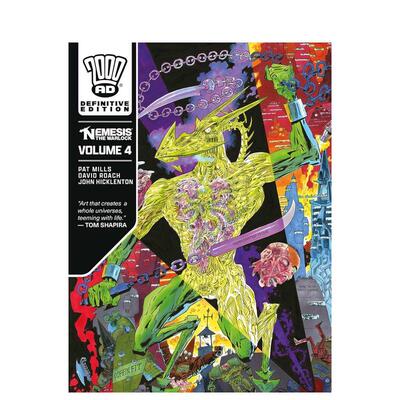 【预售】尼米西斯军阀版 第四卷 Nemesis the Warlock - The Definitive Edition， volume 4 原版英文漫画书 善本图书