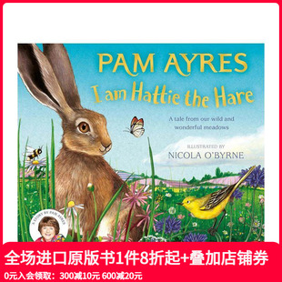 The 善本图书 我是野兔哈蒂 英文儿童绘本 原版 Hare Hattie 预售