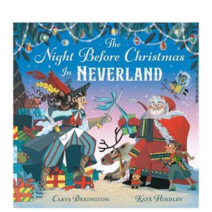 Christmas 英文儿童绘本 圣诞前夜：梦幻岛奇遇记 原版 Neverland Before Night The 预售