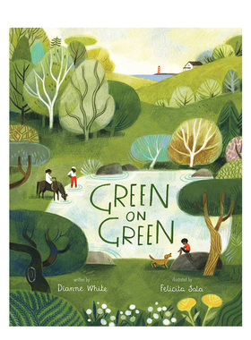 【现货】Green on Green春意盎然 插画家Felicita Sala 英文原版儿童艺术绘本