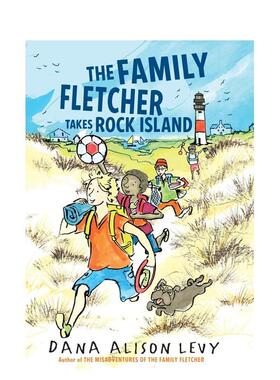 【现货】英文原版 摇滚家庭弗莱彻 Family Fletcher Takes Rock Isl 儿童英语章节桥梁故事小说 10岁以上 进口图书 善本童书