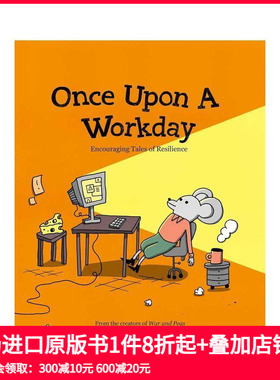 【预售】曾经的工作日：鼓舞人心的故事 Once Upon a Workday 原版英文漫画书