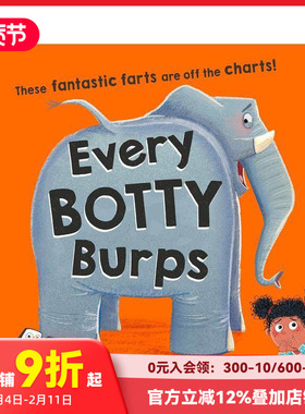 【现货】每个机器人都打嗝 Every Botty Burps 原版英文儿童绘本
