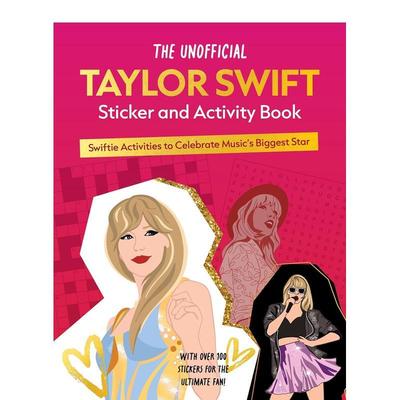 【预售】泰勒·斯威夫：非官方特贴纸活动书 霉霉 The Unofficial Taylor Swift Sticker and Activity Book 原版英文 善本图书