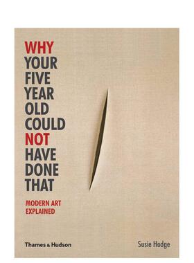 【预售】为什么你五岁不可能这样做？ Why Your Five Year Old Could Not Have Done That 原版英文儿童艺术启蒙 善本图书