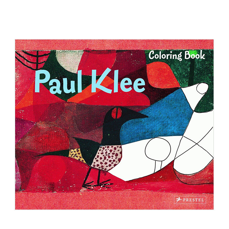 【预售】保罗·克利涂色书Paul Klee Coloring Book 英文原版儿童艺术启蒙,书籍/杂志/报纸,原版其它,淘宝优惠券,粉丝福利购,淘宝优惠卷