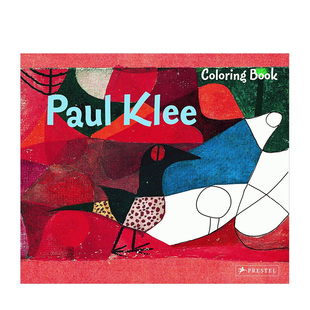 【预售】保罗·克利涂色书Paul Klee Coloring Book 英文原版儿童艺术启蒙