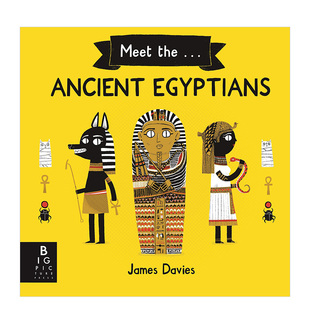 【现货】【Meet the...】认识古埃及人 Ancient Egyptians 7岁以上少儿人文历史启蒙学习课外阅读故事书 英文原版 善本图书