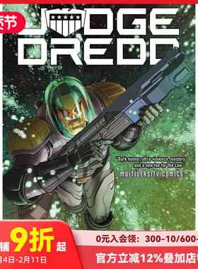【预售】英文原版漫画 特警判官：弑君 Judge Dredd: Regicide 正版