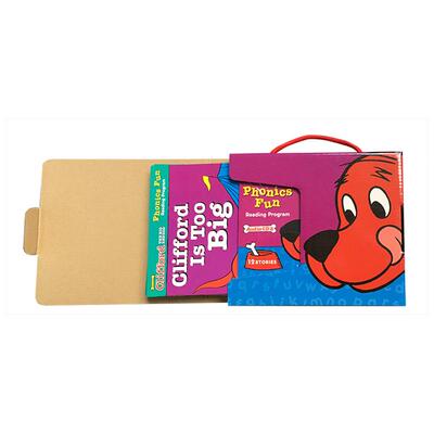 【现货】【大红狗克利弗德】自然拼读套装#2 CLIFFORDS PHONICS FUN BOX SET #2 (w/ CD) 原版英文儿童自然拼读