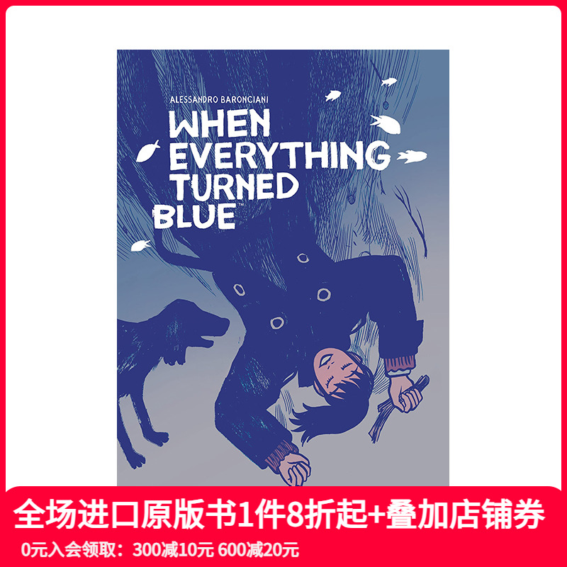 当一切变成蓝色英文漫画