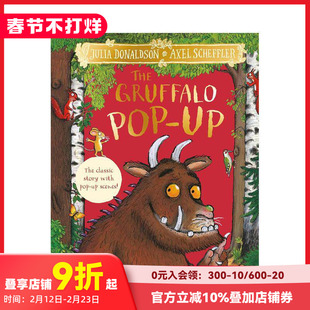 【预售】咕噜牛立体书 The Gruffalo Pop-Up 原版英文儿童立体 Julia Donaldson 善本图书