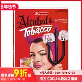 40周年纪念版 Alcohol TASCHEN Tobacco 20世纪烟酒广告 现货 英文原版 Century 善本图书 20th 进口艺术平面设计 Ads