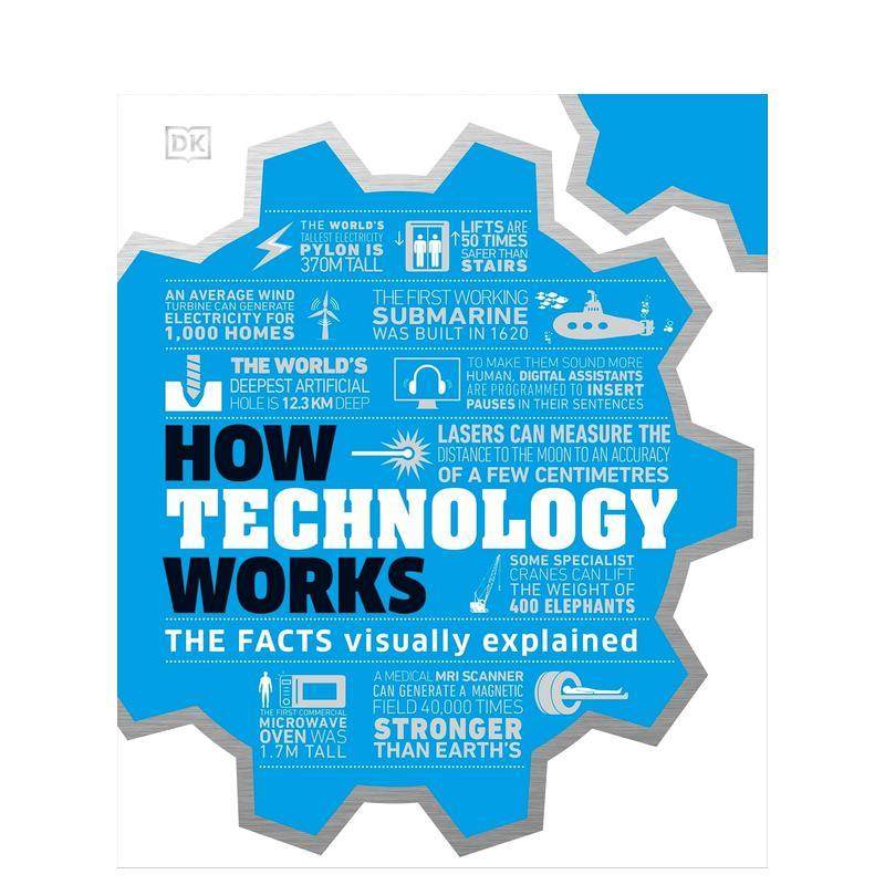 【现货】【DK万物运转原理】技术运作原理 【DK How Stuff Works】How Technology Works 原版英文社会科学图片