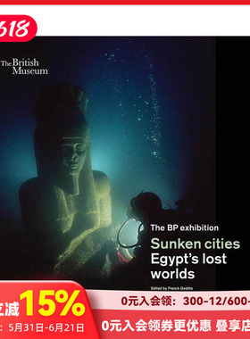 【现货】沉没的城市：埃及遇见希腊 Sunken Cities: Egypt's Lost Worlds 原版英文人文历史进口原版善本图书