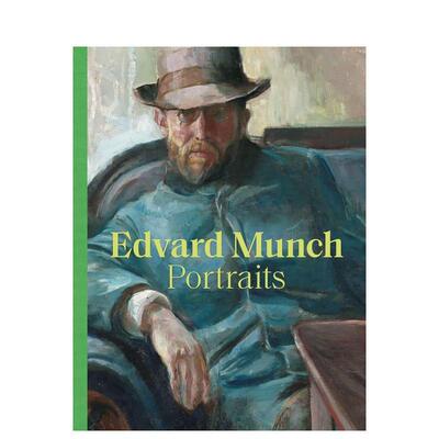 【预售】爱德华·蒙克肖像 Edvard Munch Portraits 原版英文艺术画册画集