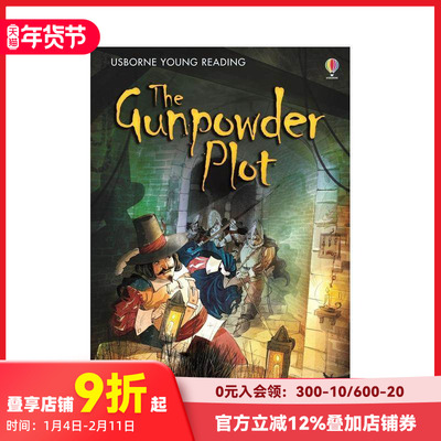 【预售】The Gunpowder Plot 火药阴谋 英文原版儿童故事阅读 Usborne