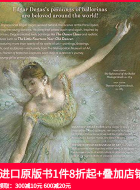 【预售】Degas, Painter of Ballerinas 德加:芭蕾画家 儿童艺术启