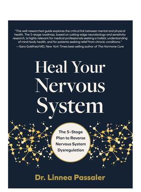 【预售】治愈你的神经系统：扭转神经系统失调的五阶段计划 Heal Your Nervous System 原版英文生活综合