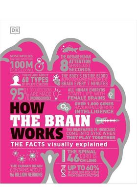 【现货】【DK万物运转原理】大脑运作原理 【DK How Stuff Works】How the Brain Works 原版英文社会科学