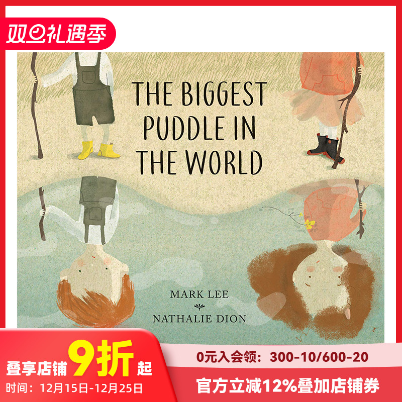 【现货】The Biggest Puddle *大的水坑 英文儿童艺术绘本 3-6岁