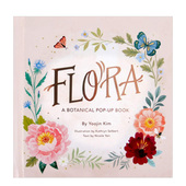 善本图书 立体书 花：植物 Flora 贝壳夏日 Pop 儿童读物 Botanical 儿童自然知识启蒙