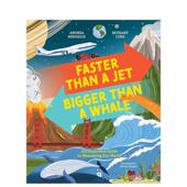 原版 比喷气机更快 Bigger 比鲸鱼更大 Jet 预售 英文儿童绘本 than 善本图书 Faster STEM科普绘本 Whale