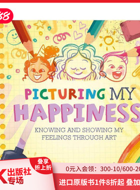 【预售】【正念艺术疗愈】描绘快乐 【All the Colours of Me】Picturing My Happiness 原版英文儿童绘本 善本图书