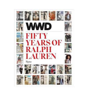 拉尔夫·劳尔五十年 YEARS 预售 日报 英文时尚 善本图书 原版 WWD 女装 RALPH FIFTY 设计 LAURE