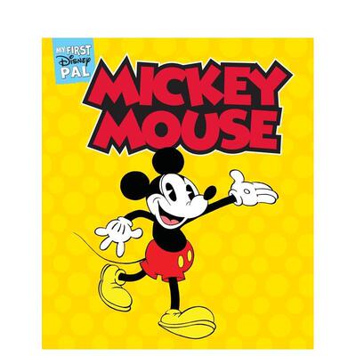【预售】我的迪士尼伙伴：米老鼠 My First Disney Pal: Mickey Mouse: A Board Book 原版英文儿童绘本