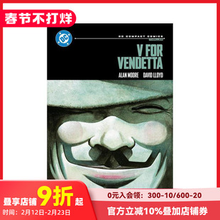 【预售】V 字仇杀队:DC漫画精编版 V for Vendetta: DC Compact Comics Edition 原版英文漫画书