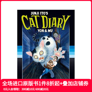 猫日记 Junji Ito’s Diary英文漫画原版 伊藤俊二 Cat 图 预售