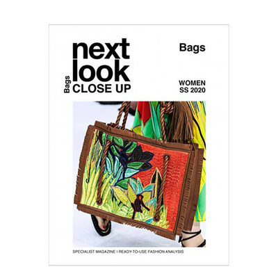 【订阅】 NEXT LOOK CLOSE UP-BAGS 时装秀名牌包探讨杂志 意大利语版 年订2期 D630