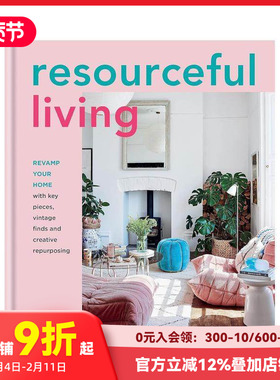 【预售】富有技巧的居家生活Resourceful Living 室内设计博主的家居布置装修指南 英文原版善本图书 善本图书