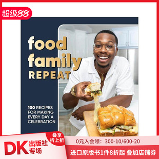 Food. 食物与家庭：Keysh烹饪书 Family. Repeat. 英文餐饮生活美食 原版 预售