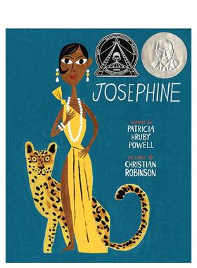 【现货】英文原版绘本 约瑟芬·贝克令人眼花缭乱的一生 The Dazzling Life of Josephine Baker 10岁+儿童编年史书籍插图传记书