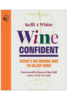 【预售】葡萄酒自信：无误品酒 Wine Confident 原版英文餐饮生活美食