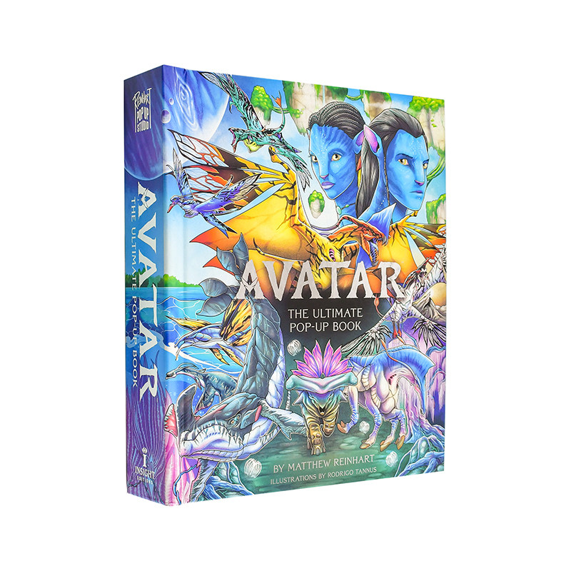 【现货】阿凡达立体书:潘多拉星球奇境 Avatar: The Ultimate Pop-Up Book 原版英文生活 阿凡达3火与烬 马修莱因哈特 善本图书