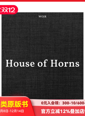 【预售】WOJR建筑事务所：角之屋 WOJR—House of Horns 原版英文建筑设计