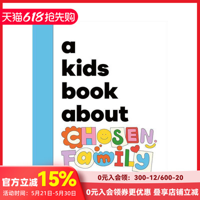 【现货】【给孩子的书】天选之家 【A Kids Book About】Chosen Family 原版英文青少年读物 DK