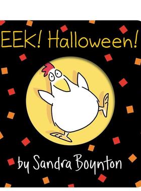 啊 万圣节！ 【Boynton on Board】Eek! Halloween! 原版英文儿童绘本 善本图书