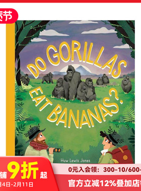【现货】大猩猩吃香蕉吗？ 【Go Wild】Do Gorillas Eat Bananas? 原版英文儿童绘本 猿类 雨林探险