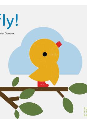 【现货】TouchThinkLearn:Fly 飞翔 英文原版儿童触摸翻翻书