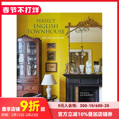 【现货】完美英国别墅（新版） Perfect English Townhouse 原版英文室内设计装饰 善本图书